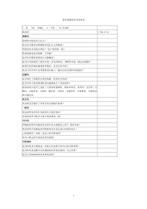 软件设计评审检查表