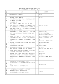 静脉输液操作流程及评分标准