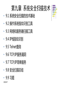 信息安全技术教程清华大学出版社-第九章