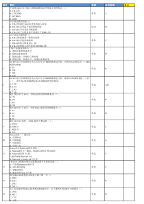 移动LTE考试答案(此份为准)入门