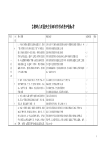 急救中心质量安全管理与持续改进评价标准(修改后)