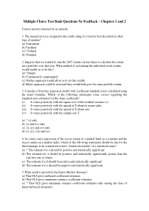 j计量经济学-testbank-Chapters-1-and-2