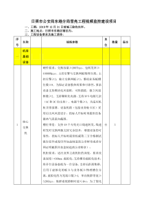 日照公安局东港分局雪亮工程视频监控建设项目