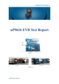 uP9616测试报告