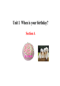 新鲁教版英语(五四制)六年级下册课件：Unit-1-When-is-your-birthday-Se