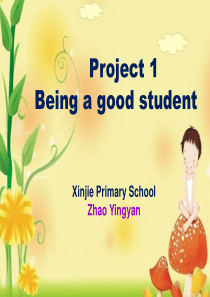 六下Project1Being-a-good-student精品课件