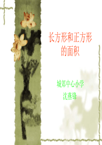 长方形和正方形的面积1