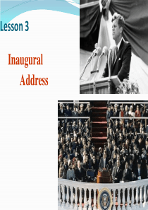 LESSON-3-Inaugural-address