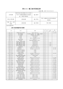 设备安装技术交底