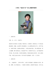 小学逆反行为的心理辅导案例