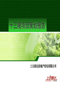 北京十三陵别墅项目策划报告_110PPT