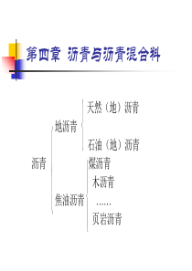 第四章沥青与沥青混合料