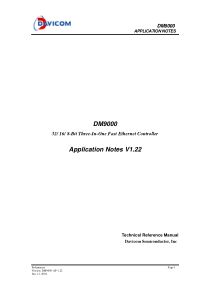 DM9000-Application-Notes-Ver-1-22