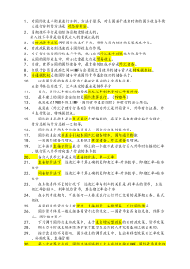 国际金融学63个知识点