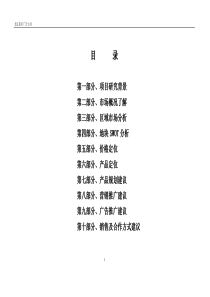 北京项目全案整合策划推广方案