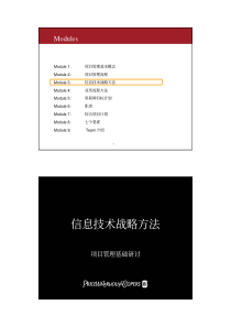 普华永道—项目管理m03-信息技术战略方法