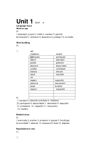 新视野大学英语读写教程3(第三版)课后答案完整版