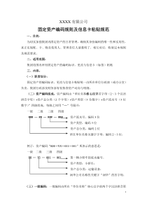 固定资产编码规则(附件)