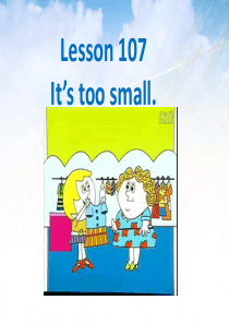 新概念英语第一册Lesson-107-108-(共66张PPT)