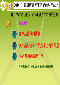 二计算跨月完工产品的生产成本