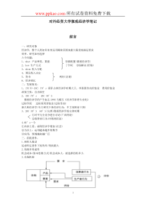 对外经济贸易大学微观经济学笔记