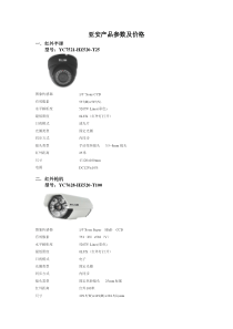 亚安产品参数及价格