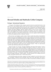 商业案例分析-星巴克咖啡的成功-starbuck-coffee-company