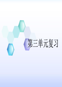 人教版四年级数学下册第三单元复习