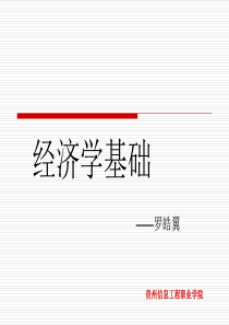 经济学基础---第四章