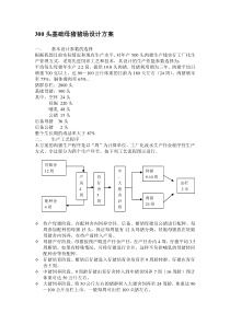 300头基础母猪猪场设计方案