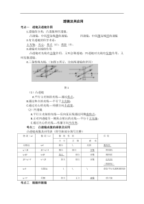 【初中物理】2017年中考物理专题复习：透镜及其应用-人教版