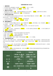 植物的新陈代谢-知识点