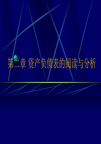 财务报表分析教程-资产负债表分析