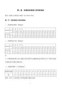 岩土、基坑支护参数指标