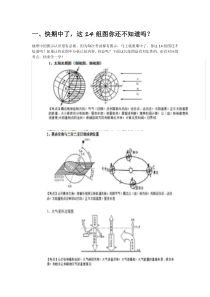 高中地理重要的十四个图及综合题答题技巧