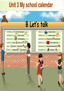 PEP五年级英语下册Unit-3-B-Lets-talk