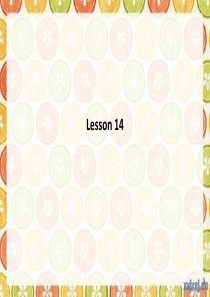 lesson-14英语初级听力