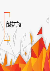 商城推广计划（PPT33页)