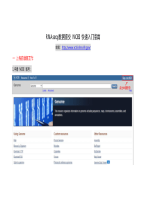 RNAseq(转录组)数据提交-NCBI-快速入门指南