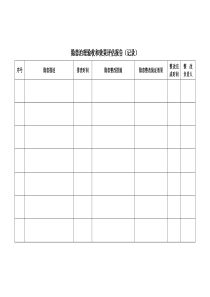 隐患治理验收和效果评估报告