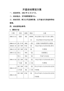 复件 开盘活动策划方案