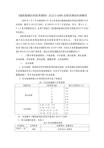 《建筑玻璃应用技术规程》JGJ113-2009