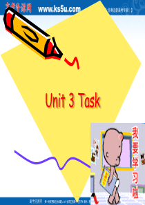 英语：Unit3 Looking good,feeling good-Task课件(牛津译林版必修1