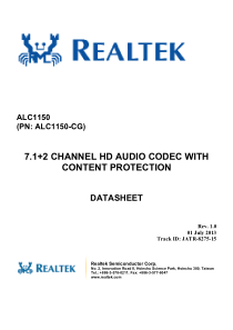 ALC1150-CG_DataSheet_1.0