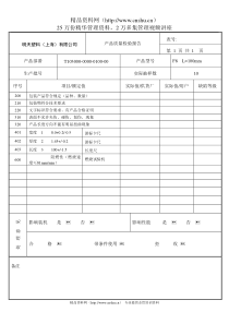 产品质量检验报告(F8)