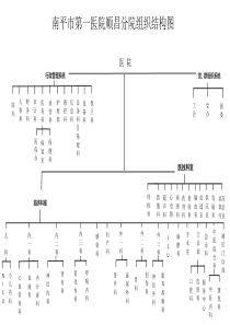 医院组织结构图