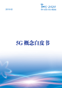 5G概念白皮书