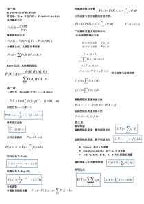 概率论与数理统计公式总结