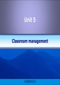 unit-5-Classroom-management