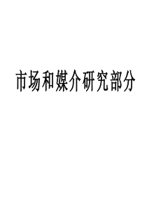 媒介策划_移动市场和媒介研究部分